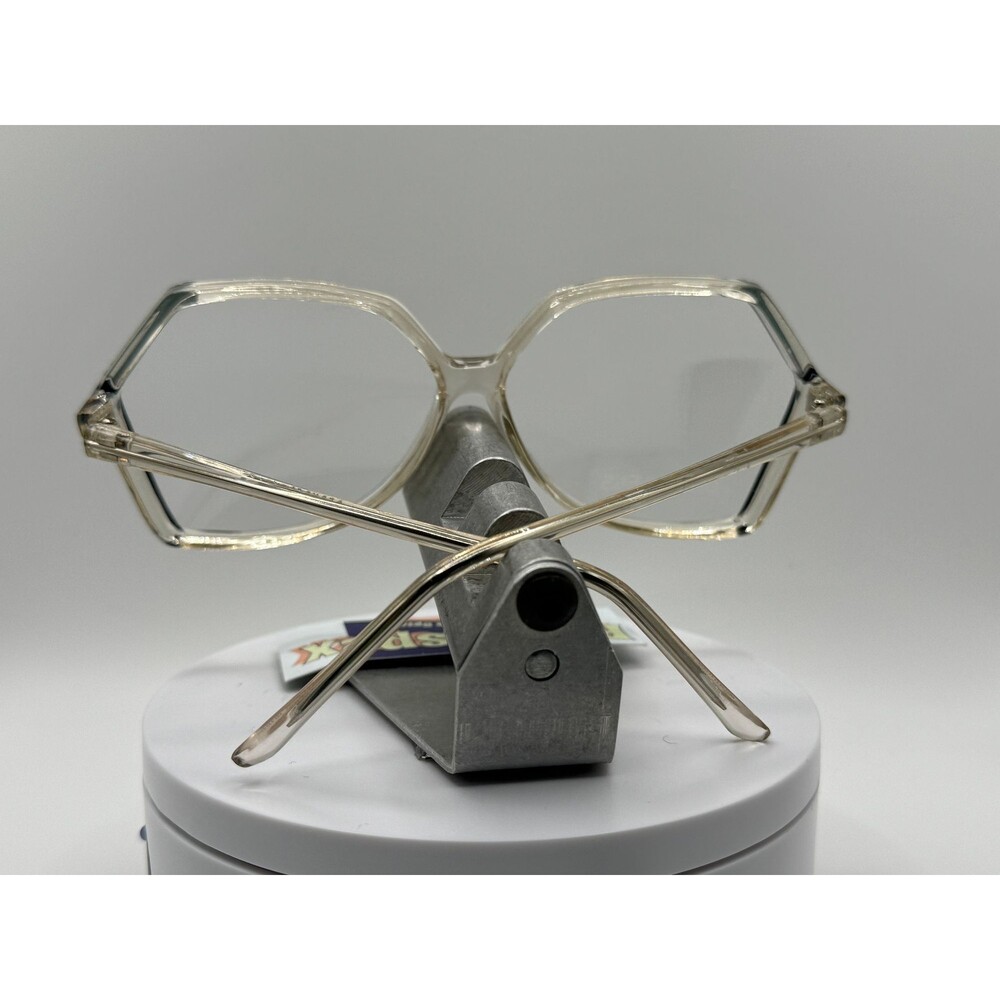 True Vintage Eyeglasses NOS Original Demo Lens Eyedeal Joyce Clear/Blue Frame - Picture 7 of 10